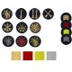 Hero's Pride® Premium Firefighter Sew-on Collar Insignia  (sold in pairs of 5)